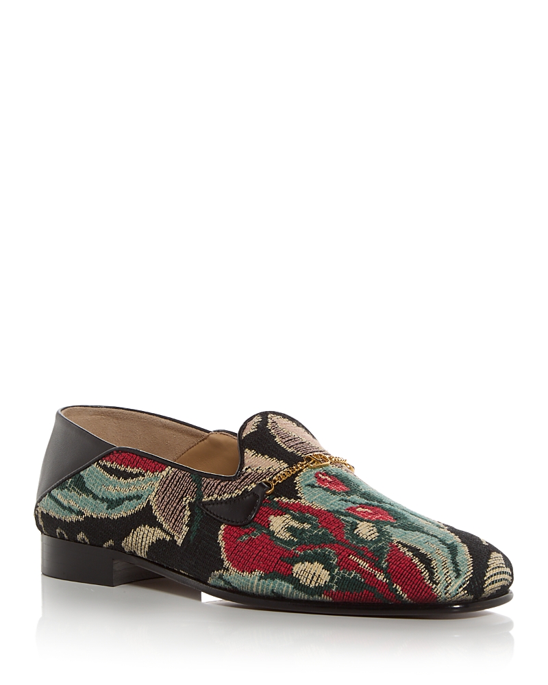 Valentino Garavani Men's VLogo Jiggie Jacquard Loafers