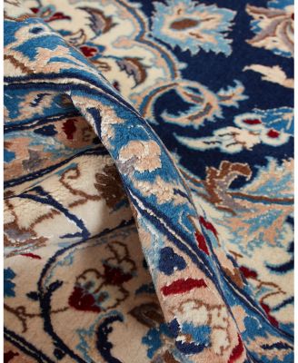 Bloomingdale's Persian Nain Area Rug 7' 3" x 11' 1"