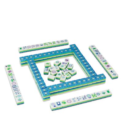 Basketweave Mahjong Set