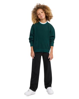 Boys' Pleated Stitch Crew Sweater - Little Kid, Big Kid