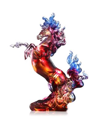 A Glorious Occasion Limited Edition Crystal Glass Sculpture