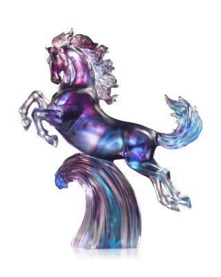 Lofty Peaks, Vision Beyond Limited Edition Crystal Glass Sculpture