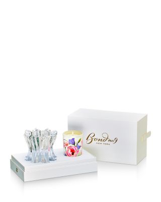 New York Flowers Refillable Candle Set