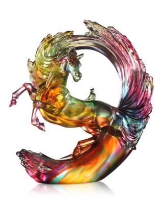 The Peak of Greatness Limited Edition Crystal Glass Sculpture