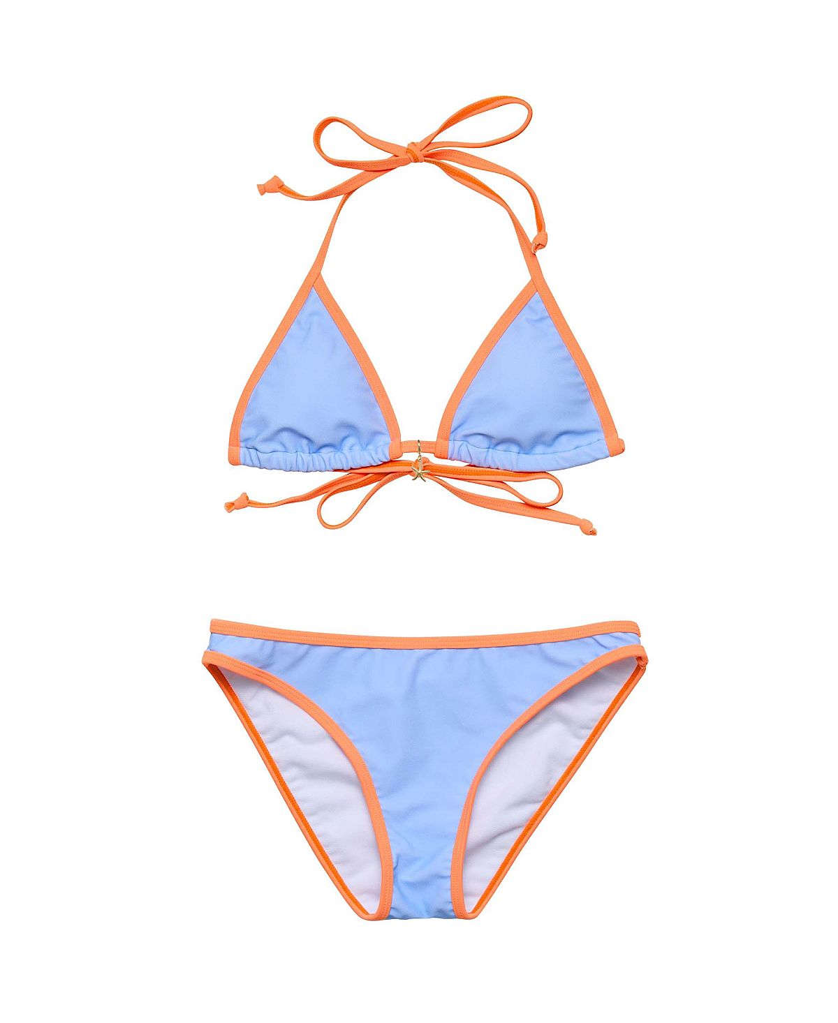 Snapper Rock Girls' Sea Sorbet Teen Triangle Bikini - Big Kid