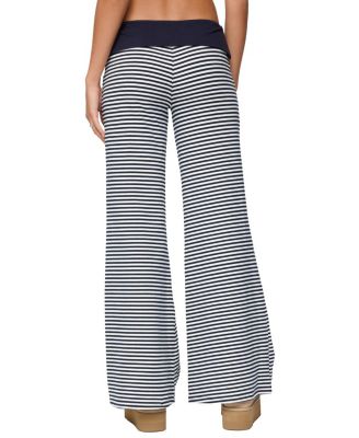  Meggy Striped Fold Over Pants