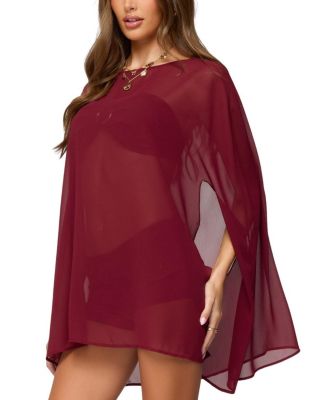 Mckenzie Sheer Chiffon Poncho