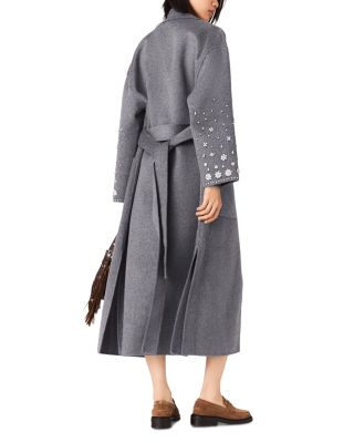 Double Faced Rhinestone Coat