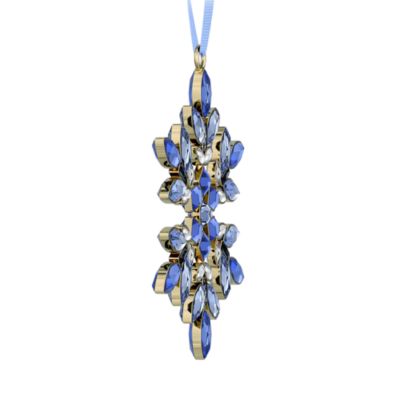 Gema Holiday Ornament, Blue