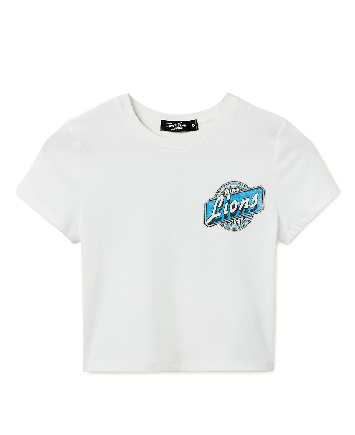 Junk Food Clothing Women's Nfl Detroit Lions Cheers Baby Tee