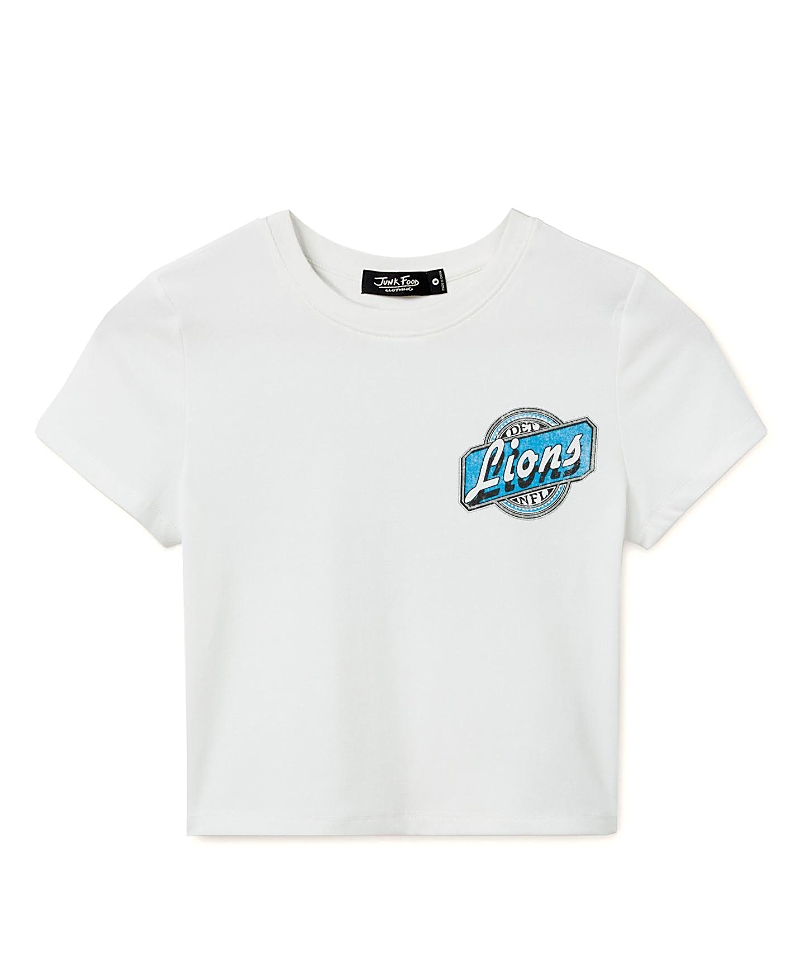 Junk Food Clothing Women's Nfl Detroit Lions Cheers Baby Tee