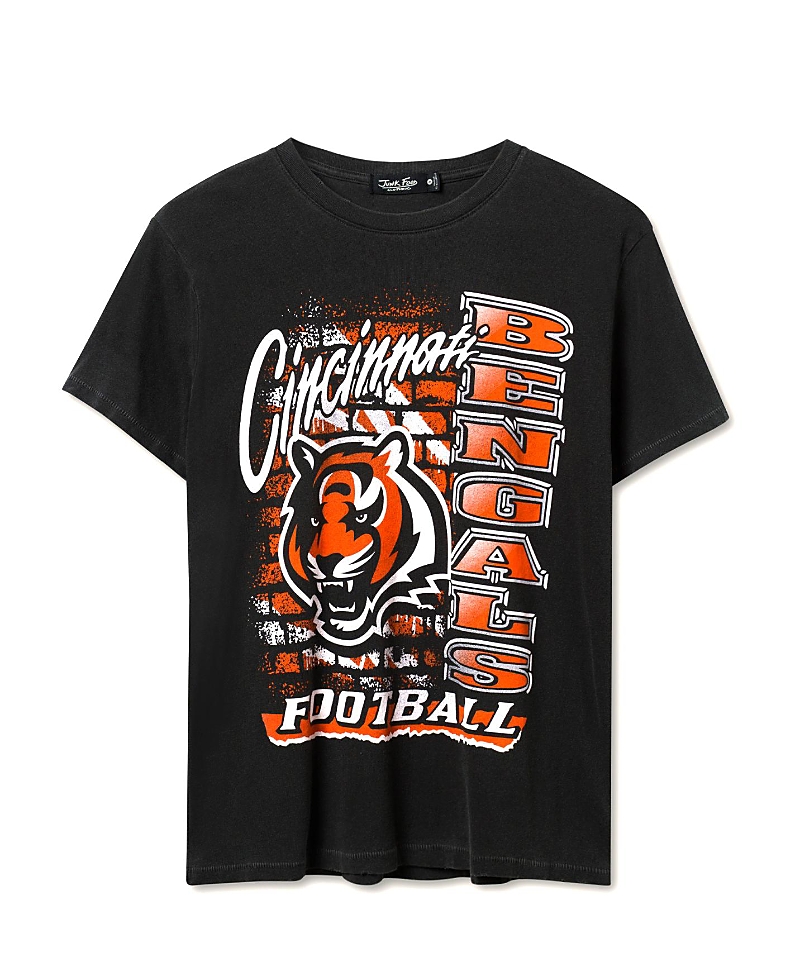 Junk Food Clothing Women's Nfl Cincinnati Bengals Brick Vintage Tee