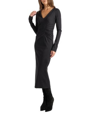 Willa Long Sleeve Midi Dress