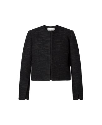 Ruthie Cropped Boucle Blazer