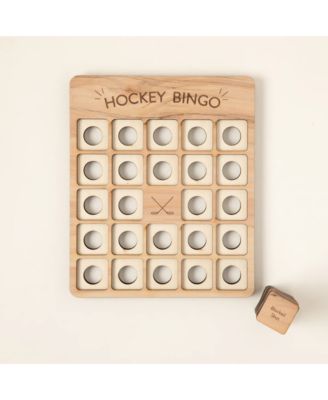 Hockey Bingo Set of 2 by Woodtech - Suitable for All Ages