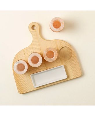  Himalayan Salt Tequila Glasses, Set of 4