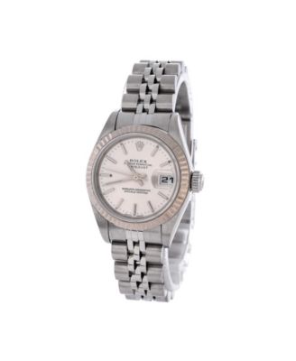  Oyster Perpetual Datejust Automatic Watch in Stainless Steel and White Gold 26mm