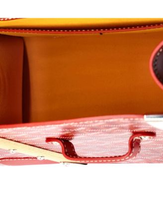  PM Saigon Top Handle Bag Coated Canvas with Leather