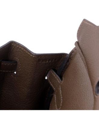 Birkin 25 Handbag Brown Togo with Gold Hardware