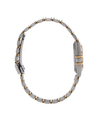  Constellation Quartz Watch in Stainless Steel and Gold Details with Diamond Markers and Mother of Pearl 24mm