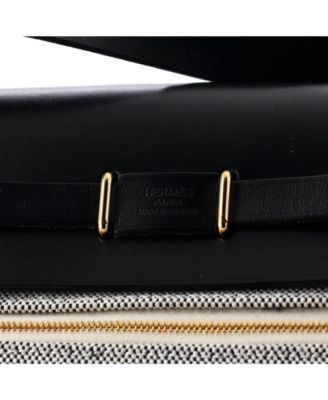 20 Herbag Zip Toile and Leather