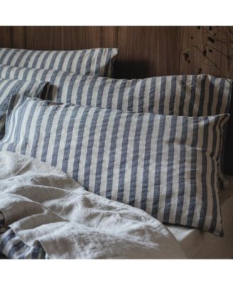Pembroke Stripe Linen Blend Flat Sheet, King