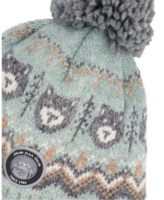  Boys' Lined Peruvian Knit Pompom Hat - Baby