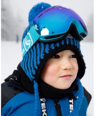 Boys' Winter Peruvian Knit Hat with Pompom- Little Kid, Big Kid