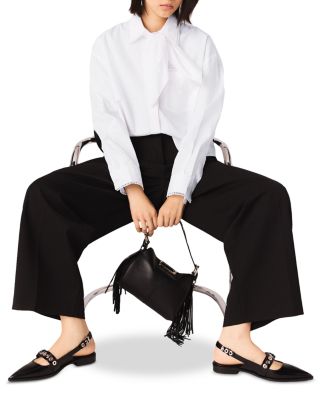 Double Pleated Palazzo Pants