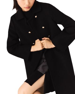 Long Wool Blend Coat