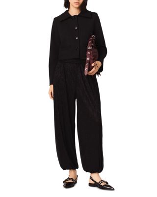 Metallic Harem Pants