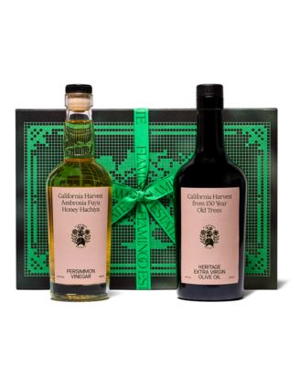 Olive Oil & Fuyu Persimmon Vinegar Duo