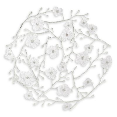 Silver Orchid Basket