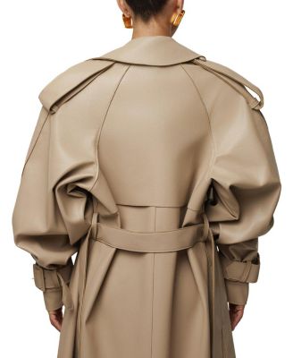  The Icon PU Leather Coat