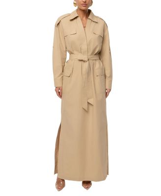  Harbor Shore Belted Maxi Dress