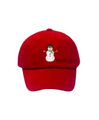  Boys' Snowman Baseball Hat - Big Kid