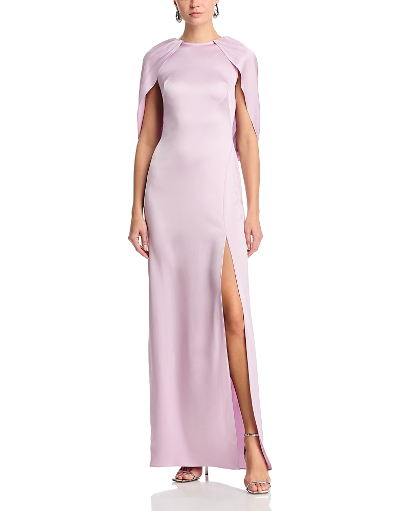 Amsale Cape Gown