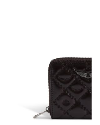 Mini ZV Vintage Monogram Leather Wallet