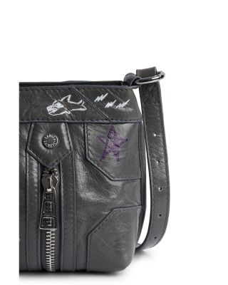 x Humberto Cruz Sunny Mood Vintage Patent Leather Shoulder Bag