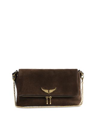 Rocky II Suede Shoulder Bag