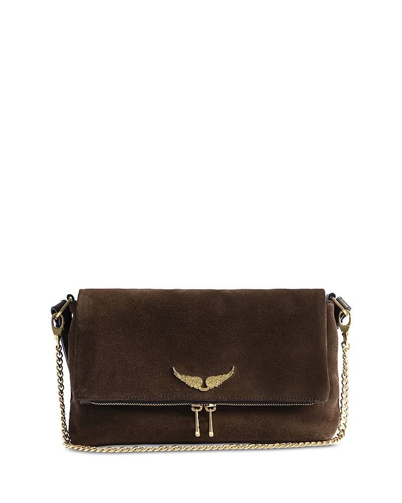 Zadig & Voltaire Rocky Ii Suede Shoulder Bag
