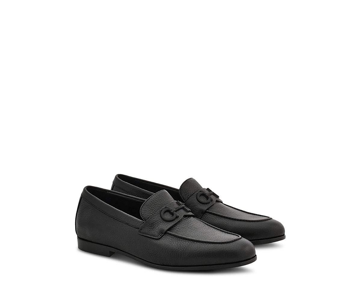 Ferragamo Men's Slip On Leather Loafers