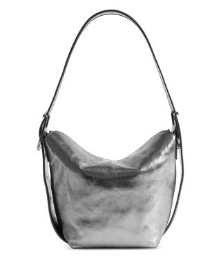 Baby Jane Vintage Metallic Leather Convertible Crossbody
