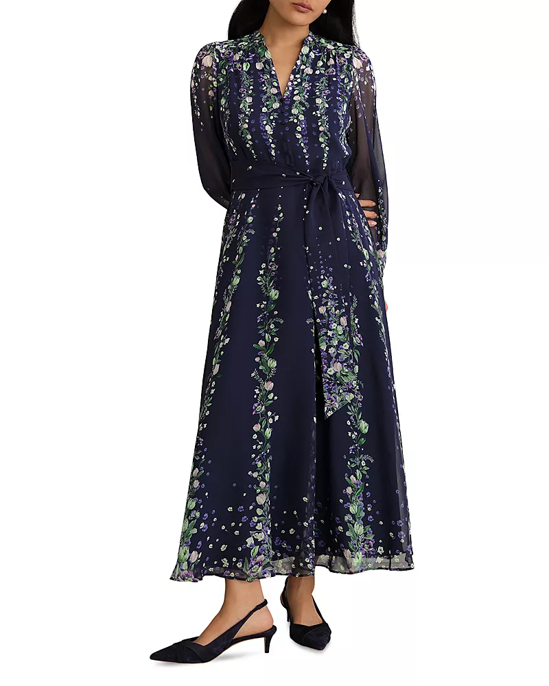 Hobbs London Ros Silk Dress