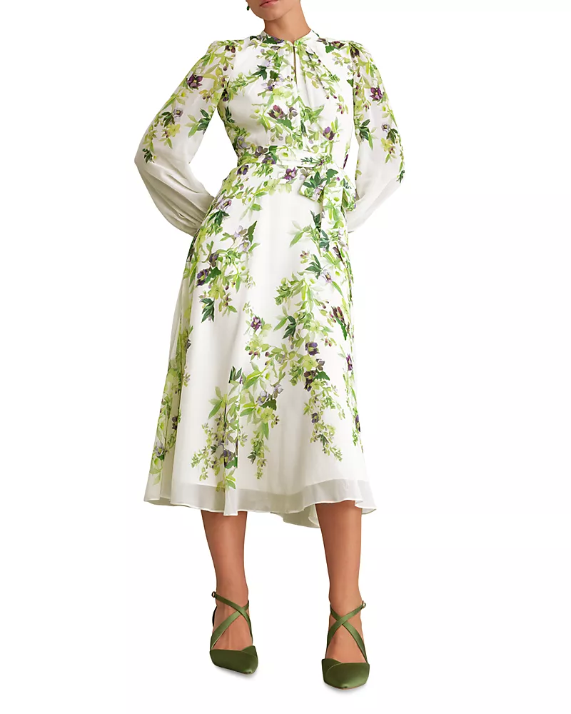 Hobbs London Pia Silk Dress