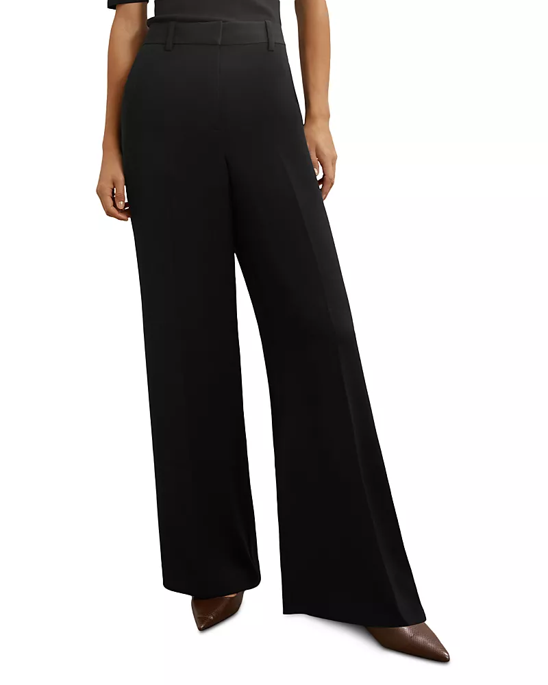 Reiss Petite Margeaux Wide Leg Pants