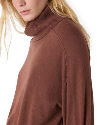 Wool Cowl Neck Knit Sweater