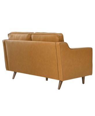 Impart Genuine Leather Loveseat