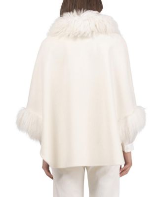  Select Wool Cape with Select Lamb Collar and Cuffs