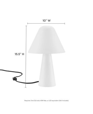 Jovial Metal Mushroom Table Lamp